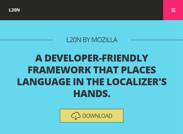 L20n – Mozilla 推出的 Web 本地化框架