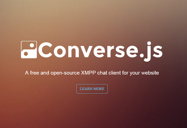 Converse.js – 开源的 XMPP 聊天客户端